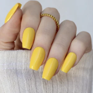 mano baby gel color esmalte permanente amarillo cremoso pink mask