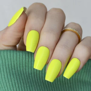 Vivid Yellow - Esmalte permanente - Baby gel color