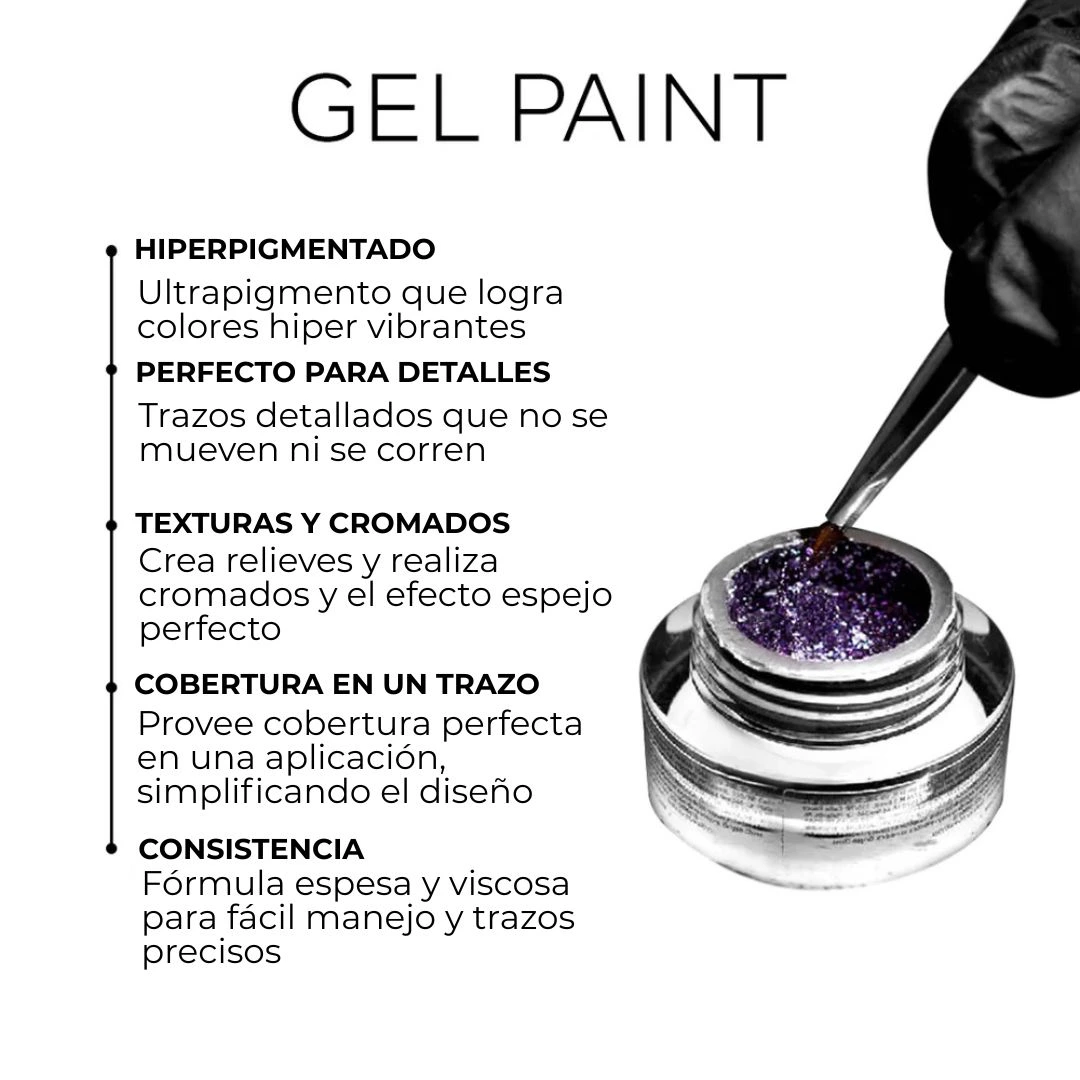 Power Gold - Gel Paint - Imagen 5