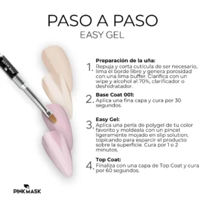 Easy Gel - White - Polygel - Imagen 4