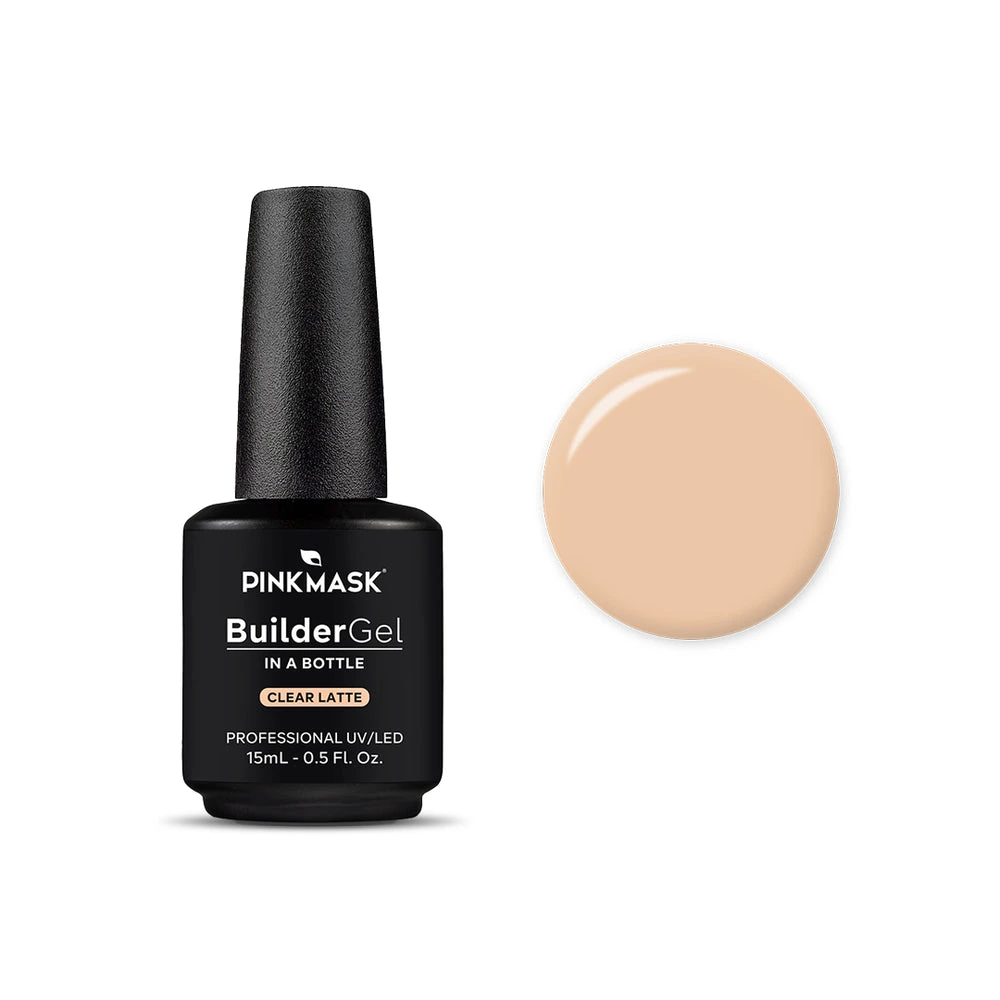 Clear Latte - Builder Gel in a Bottle - Imagen 4