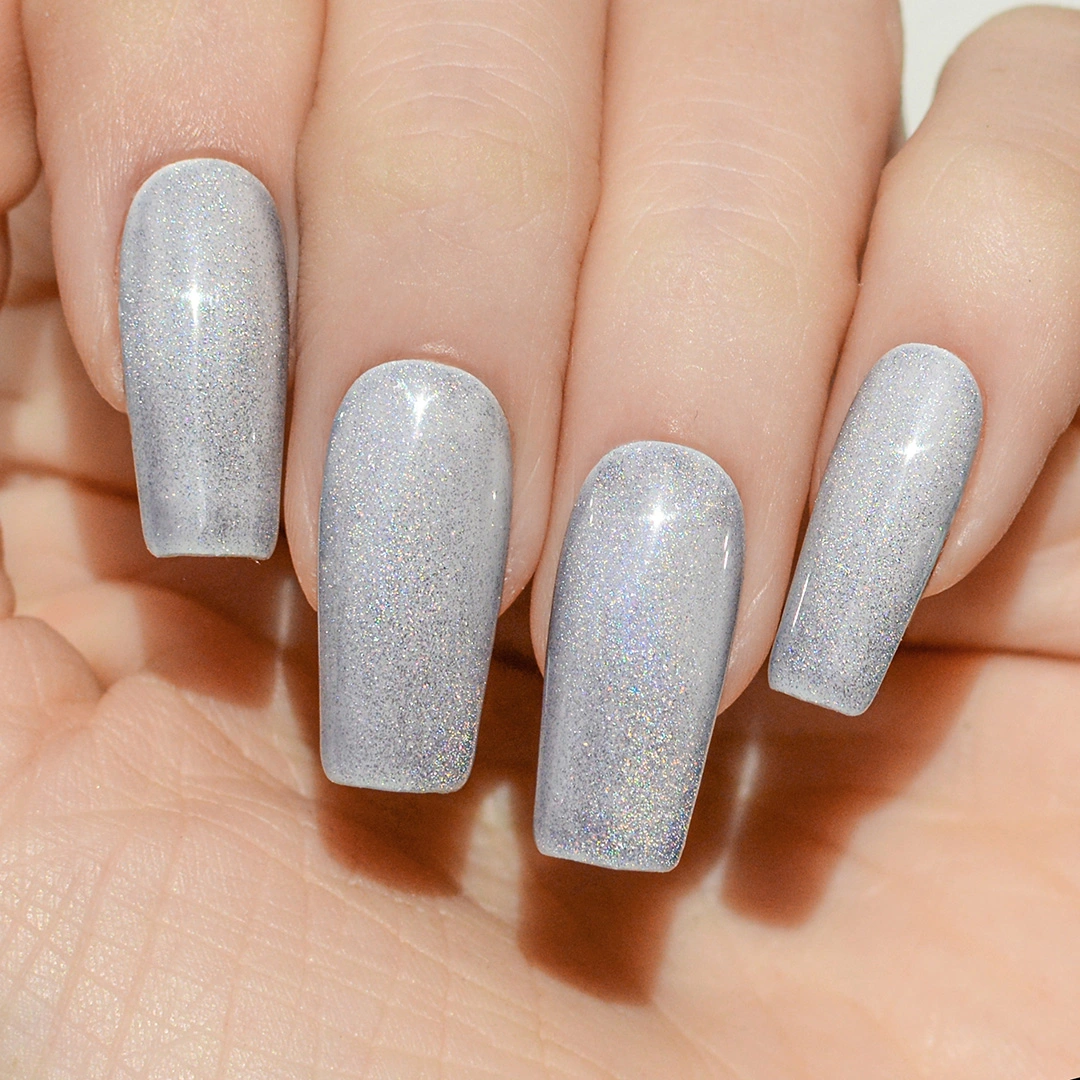 Laser #5 - Esmalte permanente - Holo Cat Eye - Imagen 2