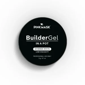 Shimmer White - Builder Gel in a Pot 5 gr