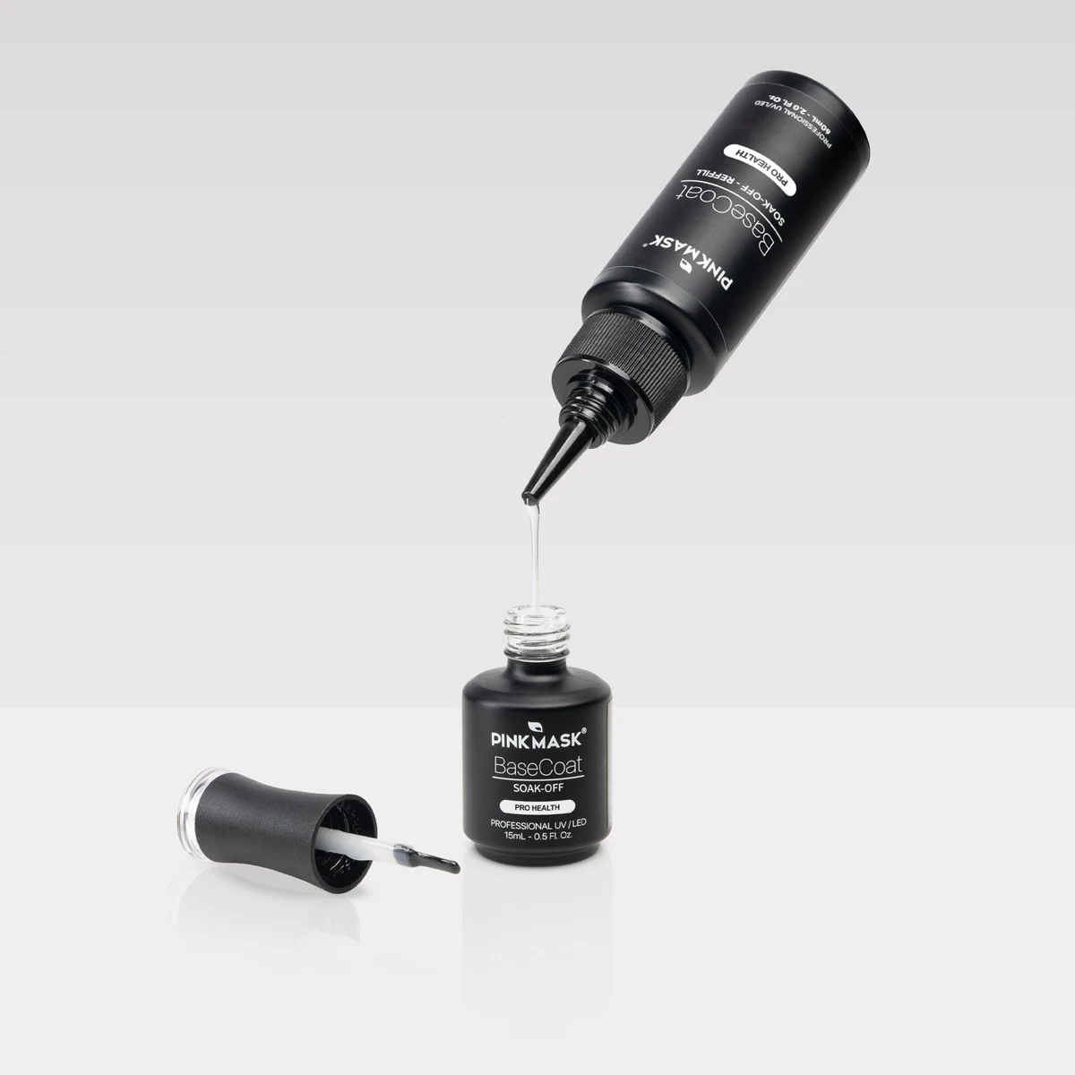 Base Coat Rubber Clear Refill - Imagen 2