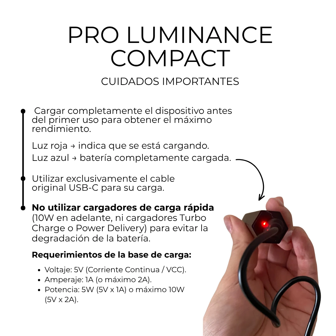 ProLuminance Compact - UV Led Nail Lamp - Imagen 6